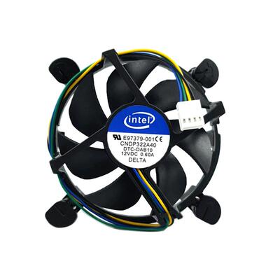 超静音intel英特尔CPU主板H61 B75 B85 E97379-001/003散热器风扇