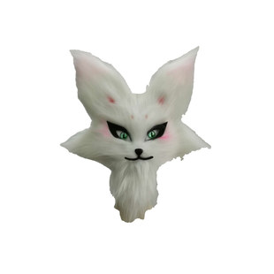 宝青坊主cos烟斗 假发cos 狐狸头cos 道具