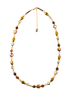 美拉德不规则串珠项链