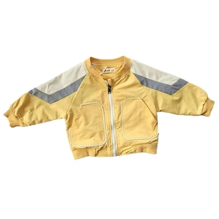 男童春秋外套韩版儿童洋气夹克衫潮宝宝开衫童装婴儿春装小童外衣