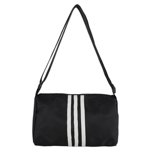 吐司包运动健身包休闲通勤枕头包时尚百搭牛津布包条纹单肩斜挎包