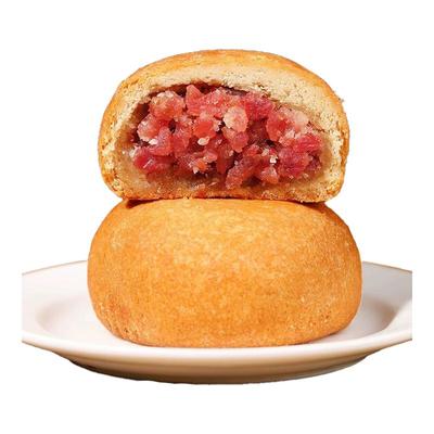 云腿月饼宣威火腿酥皮鲜花小饼云南特产中秋礼品礼盒装零食旗舰店