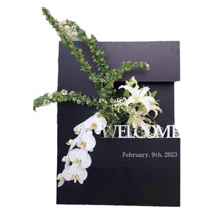 黑色高级指引板生日布置开业气球迎宾牌kt定制装饰