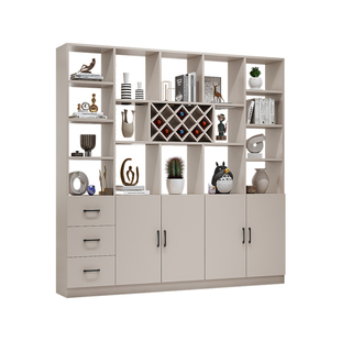 酒柜屏风隔断柜2025新款客厅玄关柜进门鞋柜一体储物柜靠墙展示柜