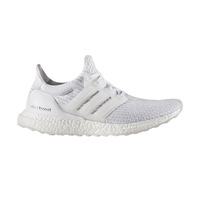 Adidas純白男女跑步鞋