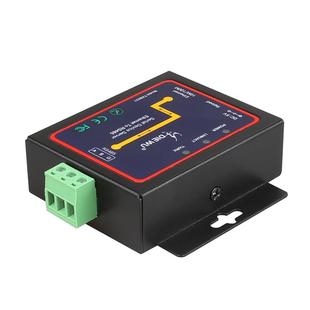 【DIEWU品牌】4口工业级导轨式串口服务器RS232/485/422转以太网