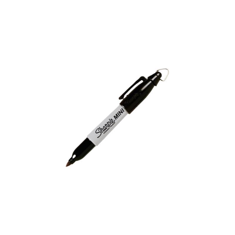 三福Sharpie迷你马克笔油性高尔夫球标记笔带挂勾Mini防水记号笔