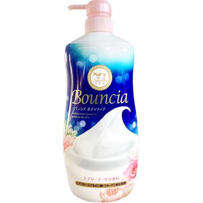 COW牛乳石硷玫瑰花香沐浴露进口