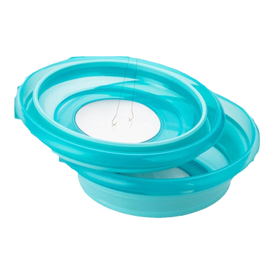 环盛拉饵盘可折叠硅胶不沾开