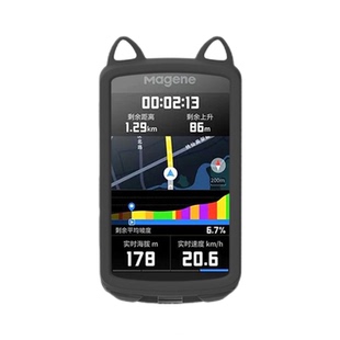 适用迈金C706码表硅胶颜值硅胶套卡通保护套猫耳山地公路自行车