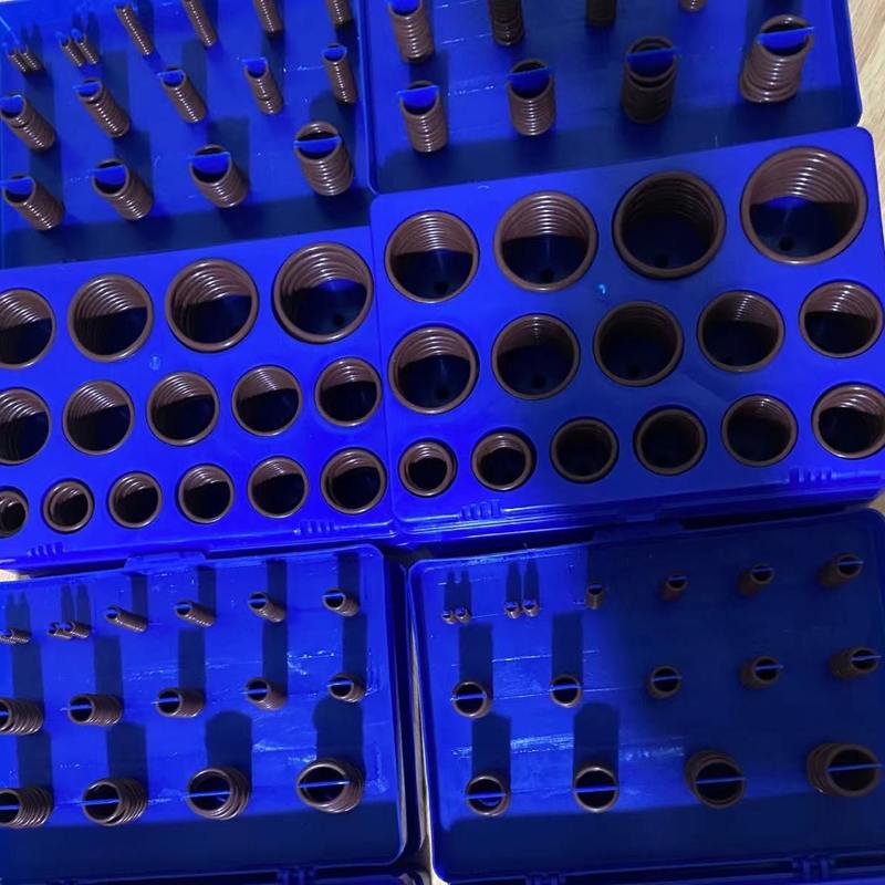 定制FKM氟胶O型圈修理盒 红盒黄盒蓝盒透明盒国标美标氟胶O型圈