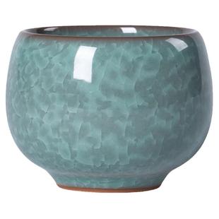 龙泉青瓷冰花主人杯单杯哥窑开片茶杯陶瓷品茗杯功夫茶具茶盏家用