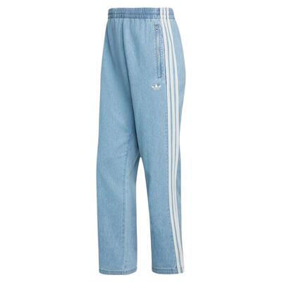 Adidas阿迪达斯三叶草运动裤2026夏男三条纹休闲牛仔长裤 KX1195