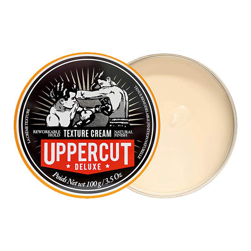 Uppercut拳击手发泥水基男士持久定型发蜡油头膏自然蓬松橙罐100g