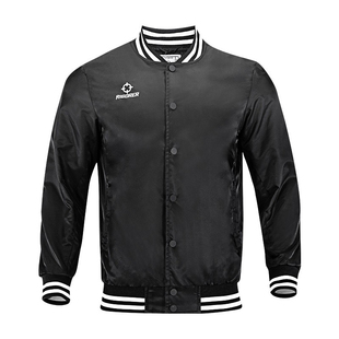 准者裁判外套夹克CUBA赞助款教练服梭织出场服宽松立领休闲运动服