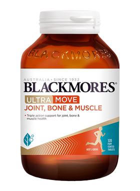 澳佳宝BLACKMORES全能氨糖钙镁D氨基葡萄糖120片关节舒缓复配官方