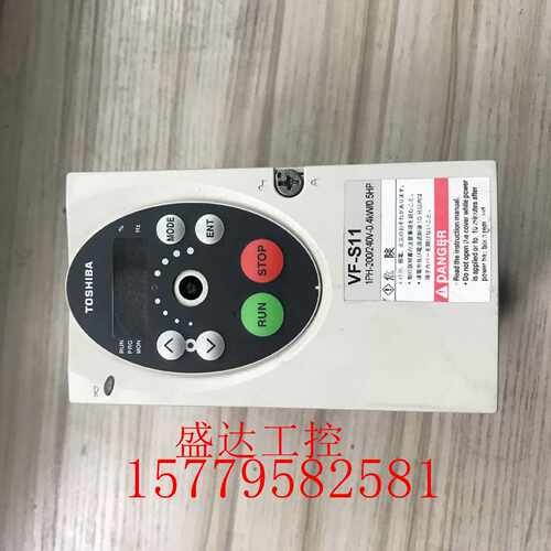 议价东芝变频器VFS11-2004PM-WN(1) 0.4KW 220V  现货测试好 有质