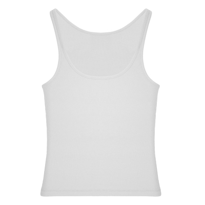 WellD 基本款 细肩带大U领背心吊带3色性感百搭显瘦修身内搭上衣