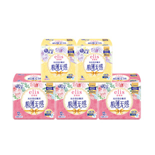 大王elis卫生巾官方旗舰店正品爱璐茜光羽卫生巾安睡裤姨妈巾组合