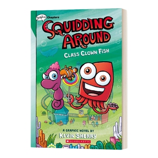 英文原版 Class Clown Fish 班级的小丑鱼 英文版 进口英语原版书籍儿童全英语书