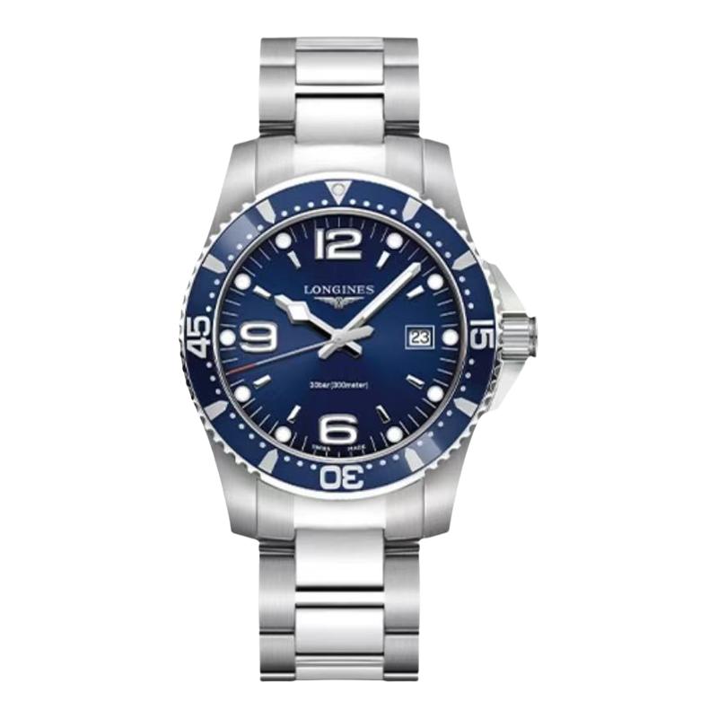 【自营】中古99新浪琴/康卡斯潜水系列/39mm/蓝盘钢带/男士手表