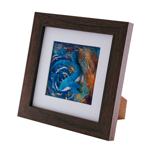 星月夜系列羊毛毡戳戳乐手工diy材料包相框画摆件节日生日礼物