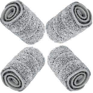 60cm拖把布条替换布大号平板尘推粘贴式排拖加厚墩布头通用 5条装