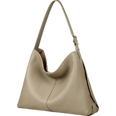 calypso极简风头层牛皮托特包大