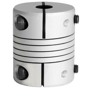 D25L30弹性夹紧螺纹绕线编码器联轴器众驰柔性连轴器3D打印机配件