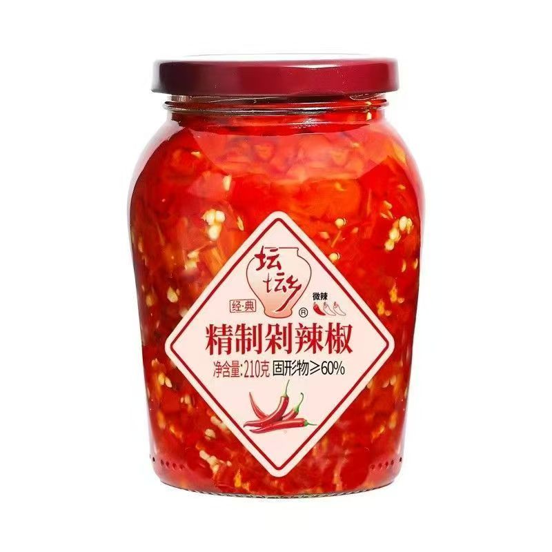 坛坛香瓶装剁椒酱小米椒湖南特产