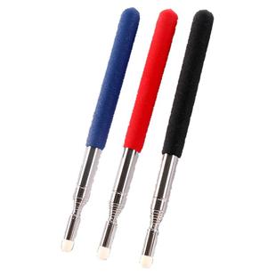 教师专用可伸缩教鞭藤条小棍触屏家用指挥棒儿童硅胶竹子教学校黑板触控多功能教棍主鞭条教棒教杆戒尺指读棒