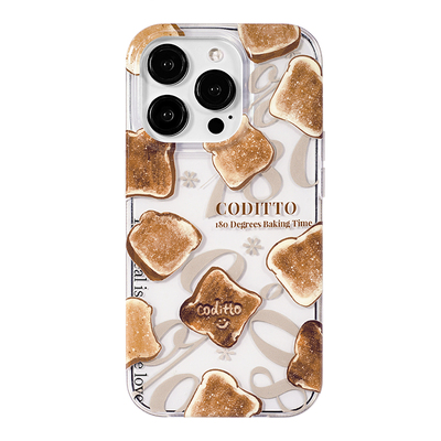 coditto烘焙吐司适用苹果手机壳