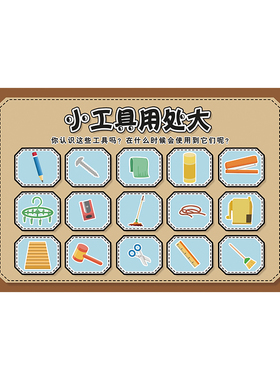 环创订书机卷笔刀使用法墙贴