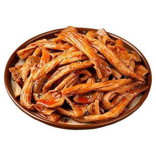 香辣鸭脆肠熟食卤味麻辣鸭板肠即食解馋下酒菜夜宵休闲小吃零食品