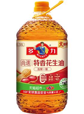 多力一级特香花生油6.38L