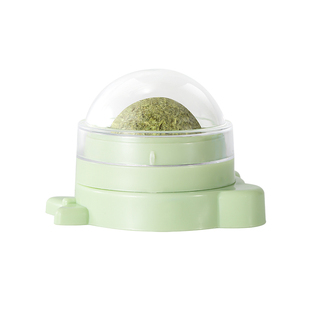 猫薄荷球猫玩具逗猫棒自嗨解闷磨牙洁齿舔乐耐玩耐咬可沾墙玩耍器