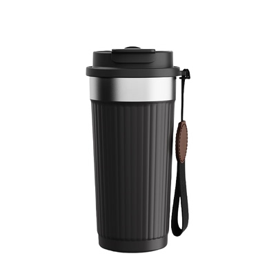 保温杯大容量简约随行咖啡杯新款女吸管水杯子男生日礼物轻奢外带