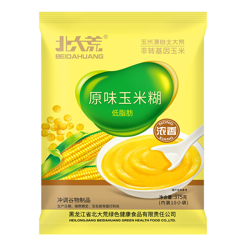 北大荒速食粥玉米糊低脂代餐