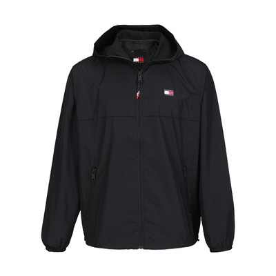 【自营】TOMMY HILFIGER男士时尚潮流简约连帽夹克薄款外套休闲