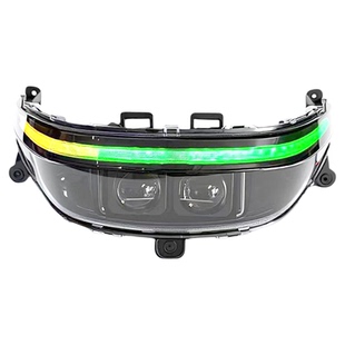 金箭F60S+大灯总成LED矩阵透镜升级双灯四季星M95C小九双光车灯AP