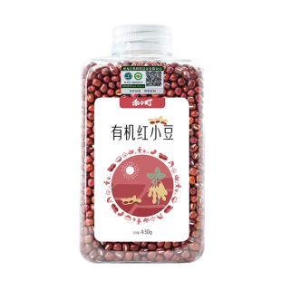 禾小町有机红小豆东北红小豆新货红豆瓶装东北小红豆煮粥红豆沙