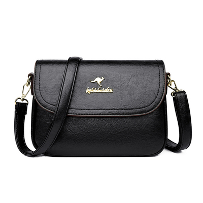 真皮小方包女2025新款时尚百搭