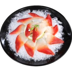 鲜有汇聚北极贝刺身切片寿司三文鱼腩甜虾生鱼片刺身拼盘伴侣