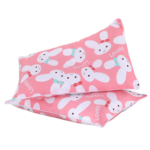 100%纯棉枕套儿童卡通午睡托管3050cm学生宿舍40x60cm全棉枕头套