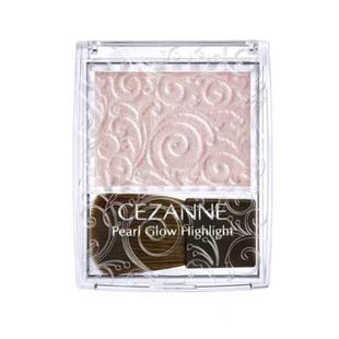 日本CEZANNE倩丽单色高光腮红提亮修饰倩诗丽生姜珠光细闪0104n2