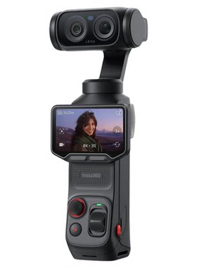 【晒单返20】影石Insta360 Luna Ultra 双摄手持云台运动相机口袋