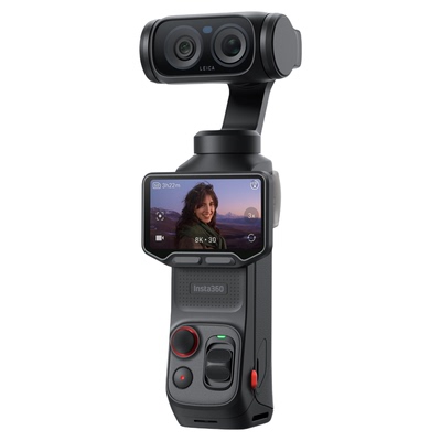 【晒单返20】影石Insta360 Luna Ultra 双摄手持云台运动相机口袋