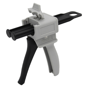 铸工胶枪专用双管手动点胶工具推进式省力50ml/1：1双组份dp100环氧树脂结构胶水包邮通用古纳森ab胶打胶枪