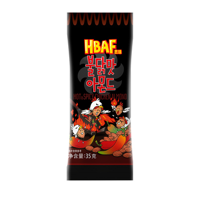 韩国芭蜂进口杏仁焦糖混合草莓