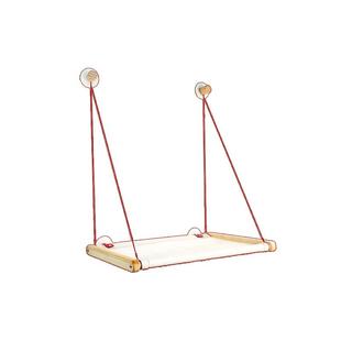 乌合集市窗户猫吊床阳台猫秋千玻璃窗边猫窝吸盘悬挂实木猫咪用品